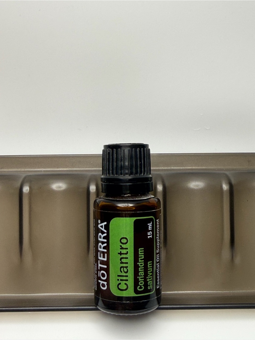 New, never opened 15 mL Doterra Cilantro Essential Oil Bottle